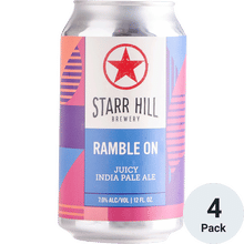 Starr Hill Ramble on NE IPA