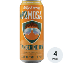 Big Storm Bromosa Brut IPA with Tangerine Puree