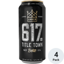 Lord Hobo 617 Title Town IPA