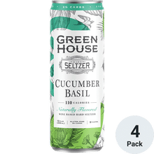 Greenhouse Cucumber Basil Hard Seltzer