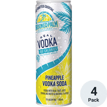 Crooked Palm Pineapple Vodka Soda