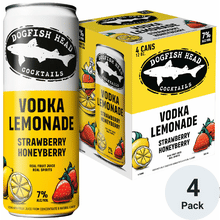 Dogfish Head Strawberry Honeyberry Vodka Lemonade Cocktail
