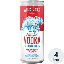 Wild Leap Strawberry Mango Vodka Cocktail