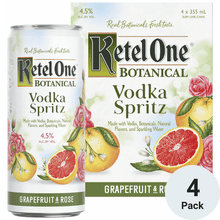 Ketel One Botanical Vodka Spritz Grapefruit & Rose