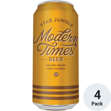 Modern Times Star Jungle Hazy Pilsner