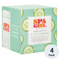 Spa Girl Vodka Cocktail Cucumber