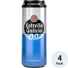 Estrella Galicia 0.0 Non-Alcoholic Lager