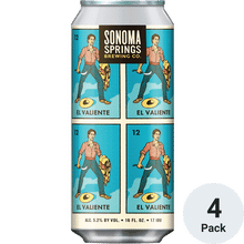 Sonoma Springs El Valiente Mexican Pilsner