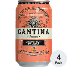 Cantina Especial Grapefruit Paloma Tequila Soda