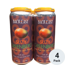 Back East Suzy Greenberg Mango IPA