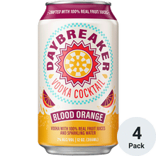 Daybreaker Blood Orange Vodka Cocktail