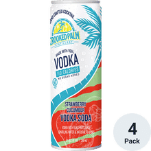 Crooked Palm Strwbry Cucumber Vodka Soda