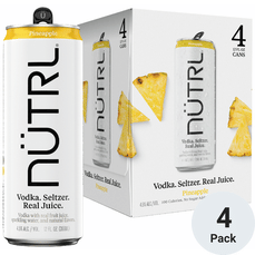 NUTRL Pineapple Vodka Hard Seltzer