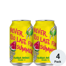 Florida Avenue Never Too Late For Summer