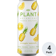 Plant Botanical Pineapple Lemonade Vodka Seltzer