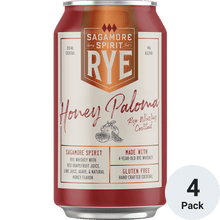 Sagamore Spirit Honey Paloma Rye Whiskey Cocktail