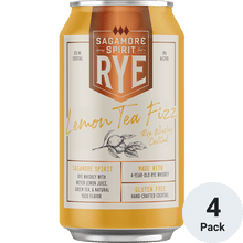Sagamore Spirit Lemon Tea Fizz Rye Whiskey Cocktail