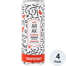 Miami Arak Grapefruit Hard Seltzer