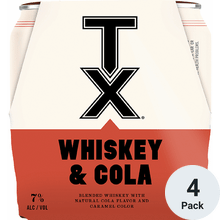 TX Whiskey & Cola Cocktail