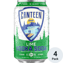 Canteen Lime Vodka Soda