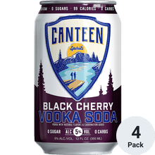 Canteen Black Cherry Vodka Soda