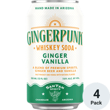 SanTan Spirits Gingerpunk Whiskey Soda