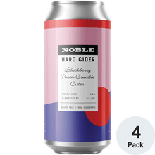 Noble Cider Blackberry Peach Crumble Cider