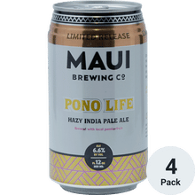 Maui Brewing Pono Life Hazy IPA
