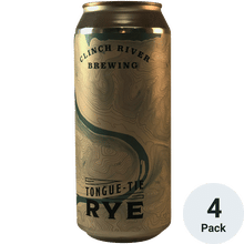 Clinch River Tongue-Tie Rye Dry-Hopped Amber Ale