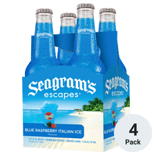 Seagrams Escapes Blue Raspberry Italian Ice