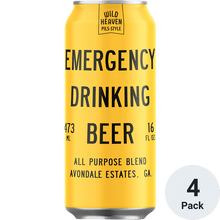 Wild Heaven Emergency Drinking Beer