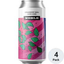 Noble Cider Strawberry Basil Hard Cider