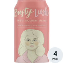 Busty Lush She's Golden Non-Alcoholic Blonde Ale