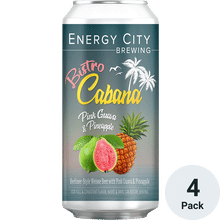 Energy City Bistro Cabana Pink Guava & Pineapple