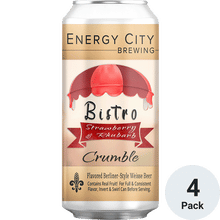Energy City Bistro Crumble Strawberry & Rhubarb