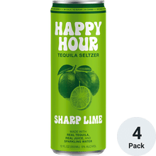 Happy Hour Sharp Lime Tequila Seltzer