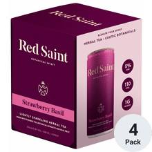Red Saint Strawberry Basil Cocktail