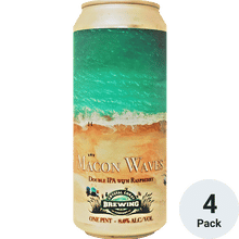 Crystal Coast Macon Waves Double IPA Raspberry