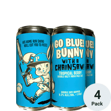 Paperback Go Blue Bunny With a Chainsaw
