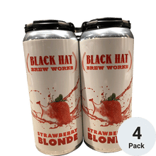 Black Hat Strawberry Blonde