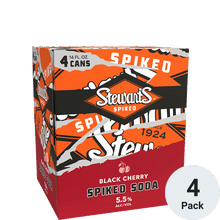 Stewarts Black Cherry Spiked Soda