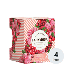 Fauxmosa Cranberry Hibiscus & Ginger Non-Alcoholic Mimosa