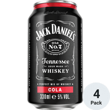 Jack Daniels Whiskey & Cola