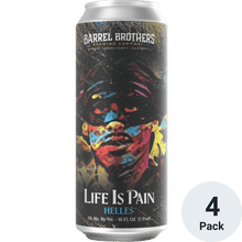 Barrel Brothers Life Is Pain Helles
