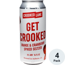 Crooked Lane Get Crooked Spiked Seltzer