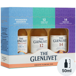 The Glenlivet Tri-Pack Single Malt Scotch