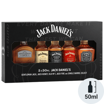 Jack Daniels Bourbon Family of Brands 5pk Gift