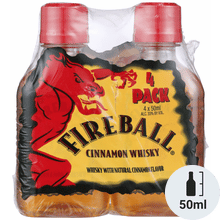 Fireball Cinnamon Whisky 4pk