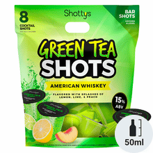 Shottys Whiskey Green Tea Shots