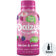 Daizy's THC 5mg Berries & Cream Mini